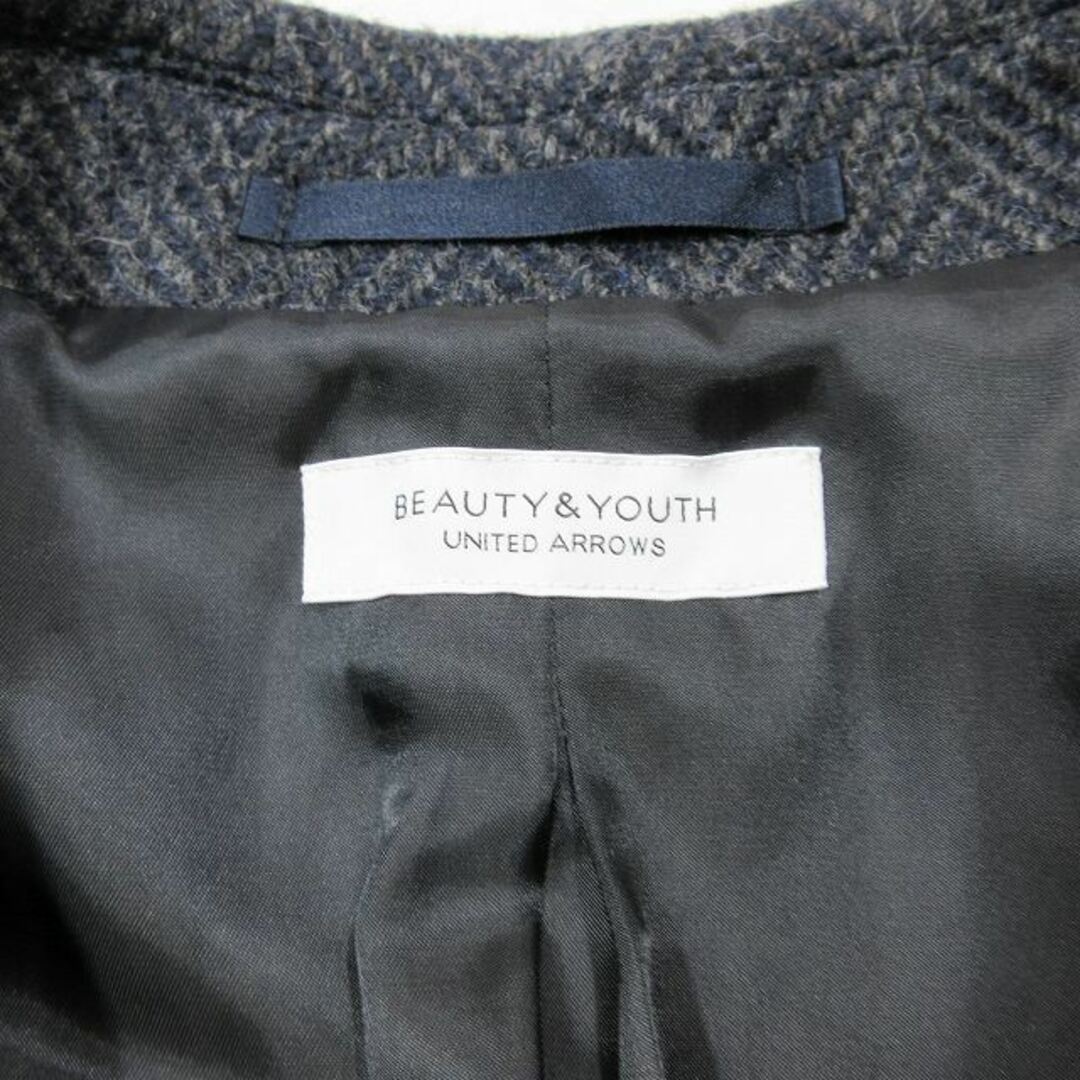 BEAUTY&YOUTH UNITED ARROWS(ビューティアンドユースユナイテッドアローズ)のBEAUTY&YOUTH ブリティッシュ ビッグ チェスターコート S グレー メンズのジャケット/アウター(その他)の商品写真