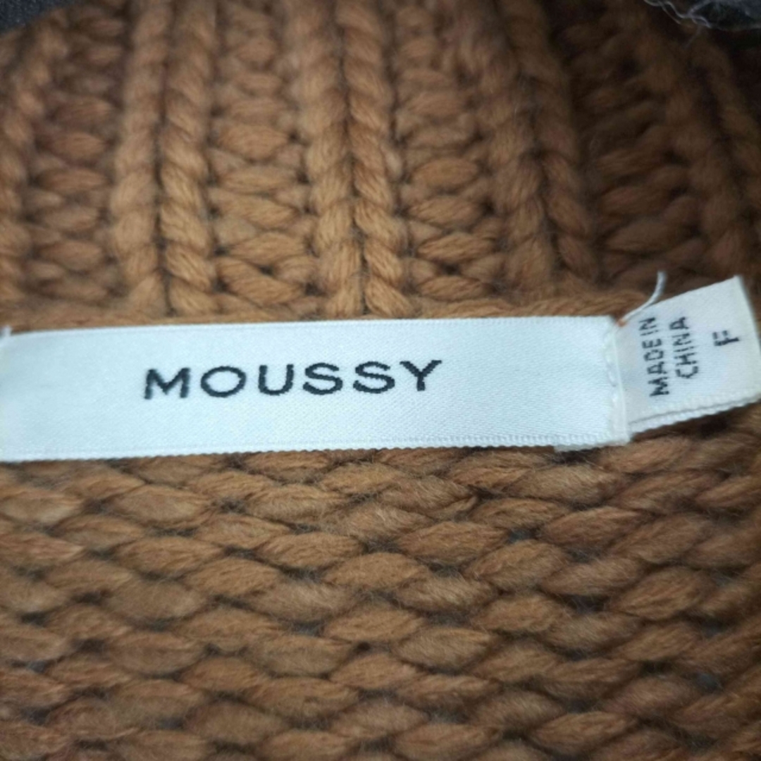 moussy(マウジー)のmoussy(マウジー) CHUNKY ニットトップス レディース トップス レディースのトップス(ニット/セーター)の商品写真