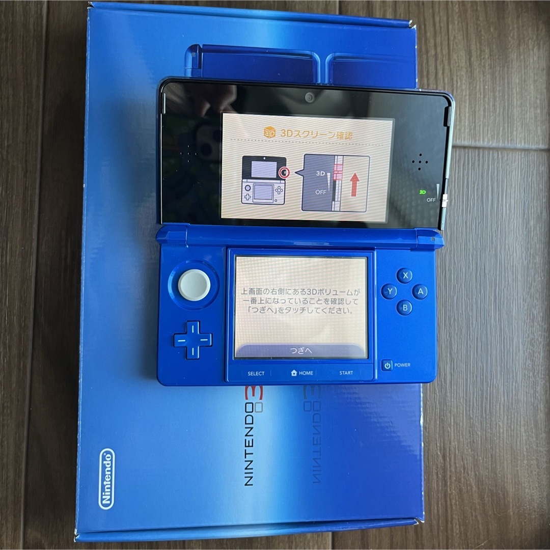 無料配達 ニンテンドー3DS コバルトブルー 本体 小物セット 携帯用 無料配達 ニンテンドー3DS コバルトブルー 本体 小物セット 携帯用