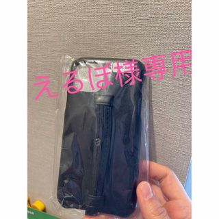 えるぼ様専用　ストラップiPhoneケース　黒11pro(iPhoneケース)