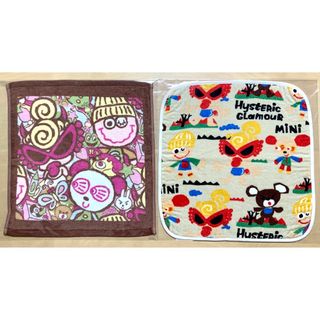 ヒステリックミニ(HYSTERIC MINI)のヒスミニ☆正規品☆新品☆ハンドタオル☆2枚セット☆ヒステリックミニ☆23(その他)