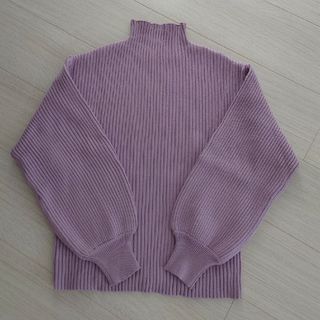 ダブルクローゼット(w closet)の◇試着のみ◇春色wcloset◇パープル(ニット/セーター)