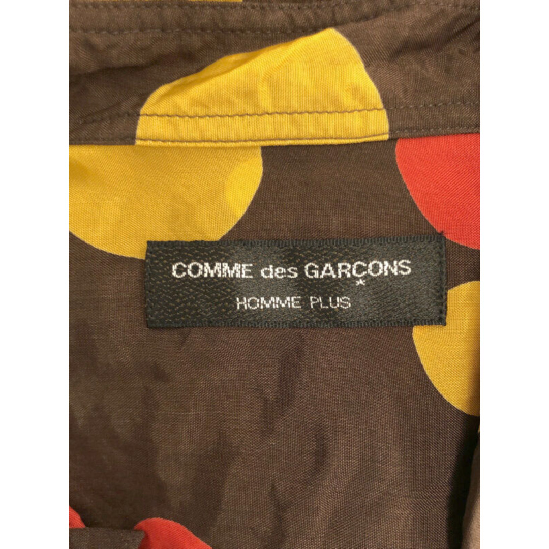 COMME des GARCONS HOMME PLUS(コムデギャルソンオムプリュス)のCOMME des GARCONS HOMME PLUS コム デギャルソンオムプリュス 2001SS ドット柄キュプラシャツ ブラウン PE-B056 メンズのトップス(シャツ)の商品写真