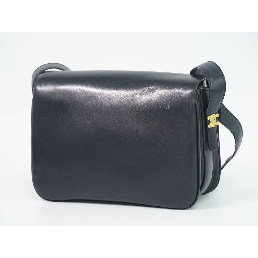 CELINE - 本物 セリーヌ CELINE 馬車金具 ショルダーバッグ CELINE - 本物 セリーヌ CELINE 馬車金具 ショルダーバッグ
