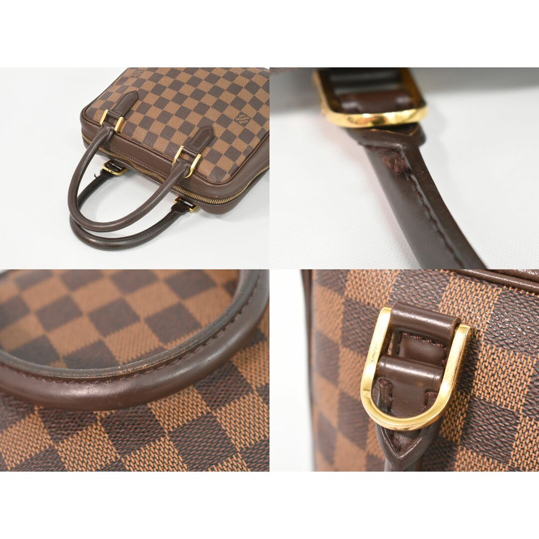 LOUIS VUITTON(ルイヴィトン)の本物 ルイヴィトン LOUIS VUITTON LV ブレラ ダミエ エベヌ ハンドバッグ トートバッグ ブラウン N51150 Brera ビトン バッグ 中古 レディースのバッグ(ハンドバッグ)の商品写真