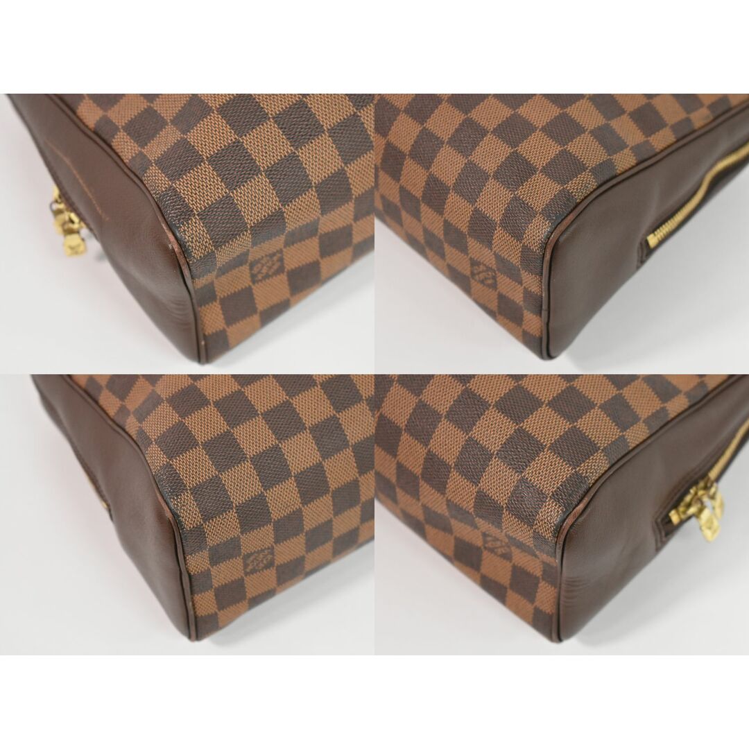 LOUIS VUITTON(ルイヴィトン)の本物 ルイヴィトン LOUIS VUITTON LV ブレラ ダミエ エベヌ ハンドバッグ トートバッグ ブラウン N51150 Brera ビトン バッグ 中古 レディースのバッグ(ハンドバッグ)の商品写真