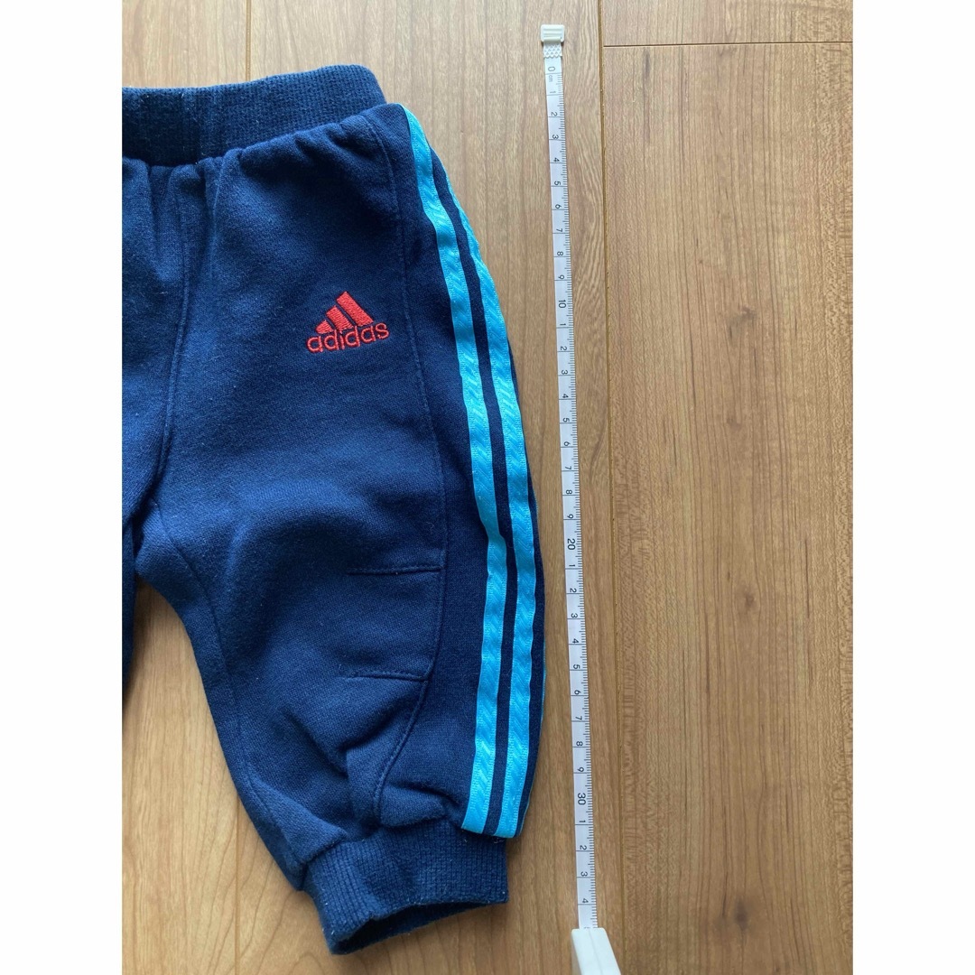 adidas(アディダス)のadidas  ベビー　パンツ　80cm キッズ/ベビー/マタニティのベビー服(~85cm)(パンツ)の商品写真