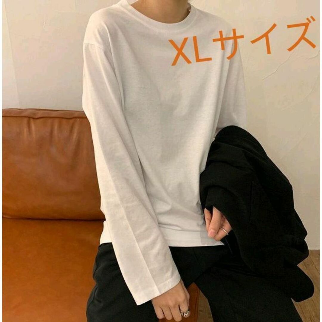 ☆moco様専用ページ☆　XL白黒セット レディースのトップス(Tシャツ(長袖/七分))の商品写真