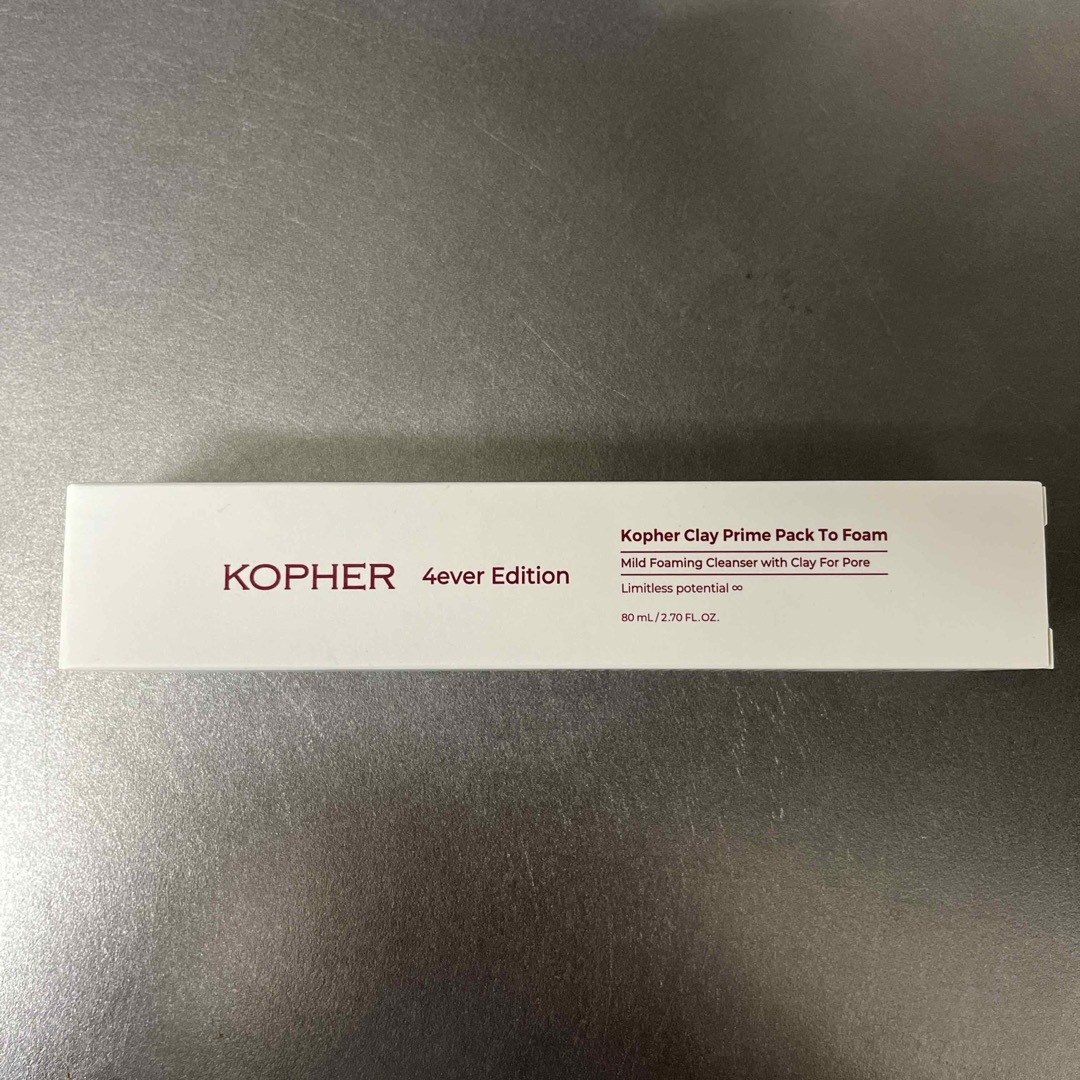コフェル　KOPHER スキンケア　クレイパックフォーム コスメ/美容のスキンケア/基礎化粧品(洗顔料)の商品写真