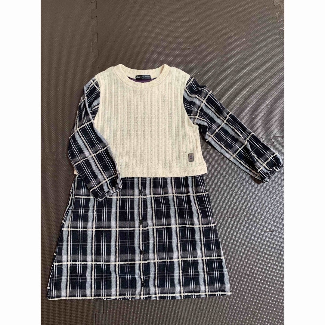 Zuppa di Zucca(ズッパディズッカ)のzuppa di zucca ワンピース　120 キッズ/ベビー/マタニティのキッズ服女の子用(90cm~)(ワンピース)の商品写真