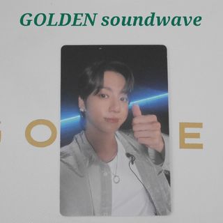 ボウダンショウネンダン(防弾少年団(BTS))のBTS JUNG KOOK  'GOLDEN' ラキドロ soundwave ①(アイドルグッズ)