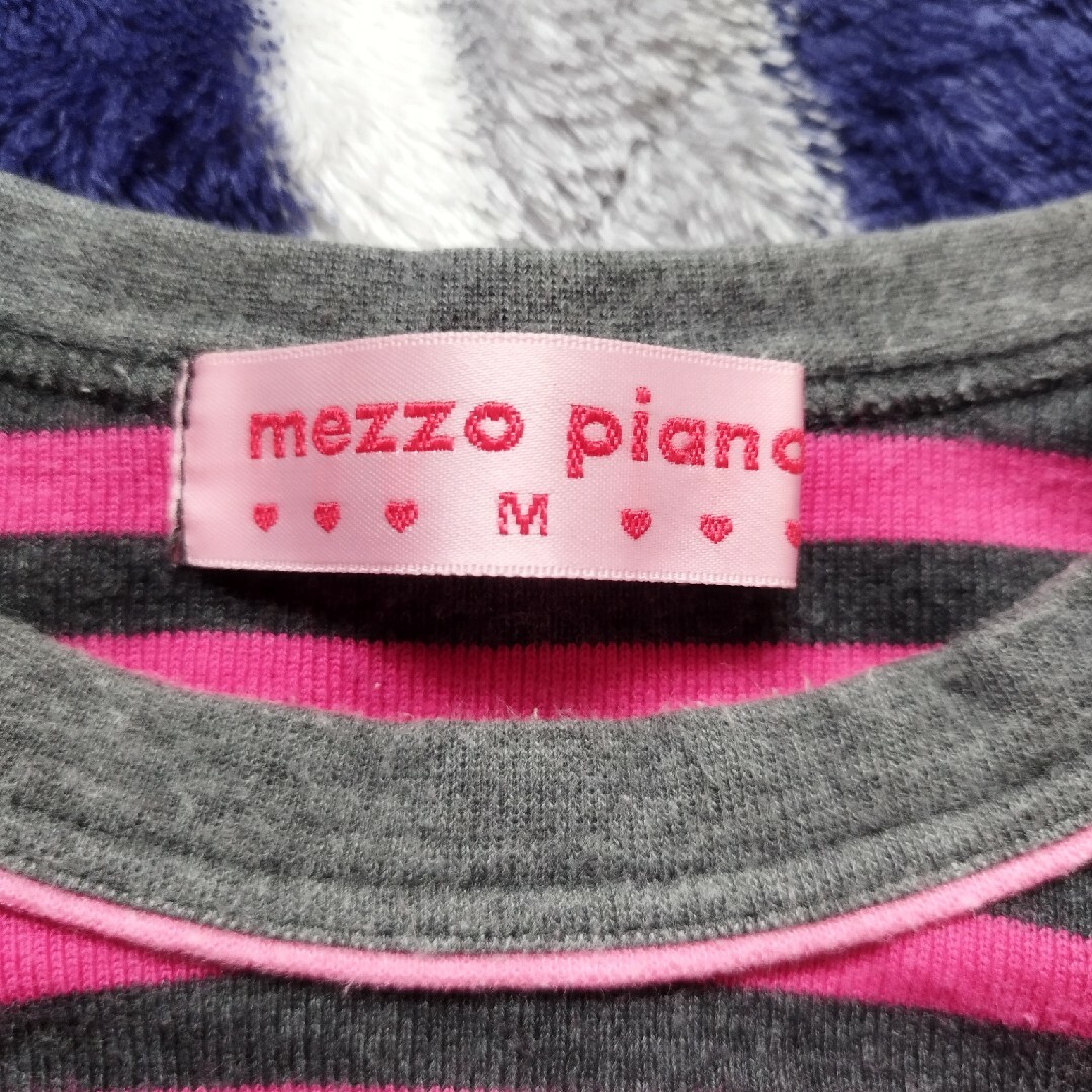 mezzo piano(メゾピアノ)のmezzopianoトップス キッズ/ベビー/マタニティのキッズ服女の子用(90cm~)(Tシャツ/カットソー)の商品写真