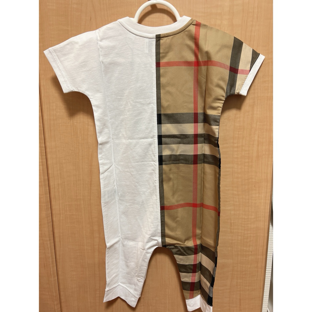 BURBERRY(バーバリー)の新品未使用✴︎春夏バーバリーBurberry ベビーロンパース キッズ/ベビー/マタニティのベビー服(~85cm)(カバーオール)の商品写真