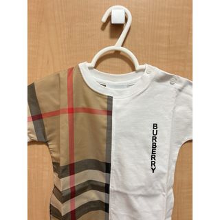 新品未使用✴︎春夏バーバリーBurberry ベビーロンパース