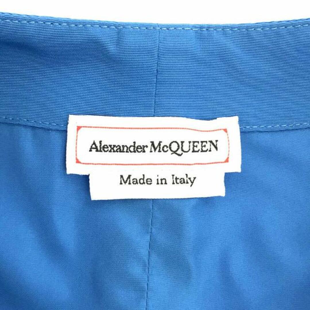 Alexander McQueen(アレキサンダーマックイーン)の【美品】  ALEXANDER MCQUEEN / アレキサンダーマックイーン | コクーンスリーブ ボリュームワンピース | 38 | ライトブルー | レディース レディースのワンピース(ロングワンピース/マキシワンピース)の商品写真