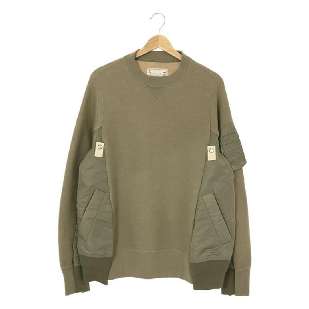 ブラック系サイズ詳細表記サイズサカイ スウェット SPONGE SWEAT PULLOVER メンズ 1