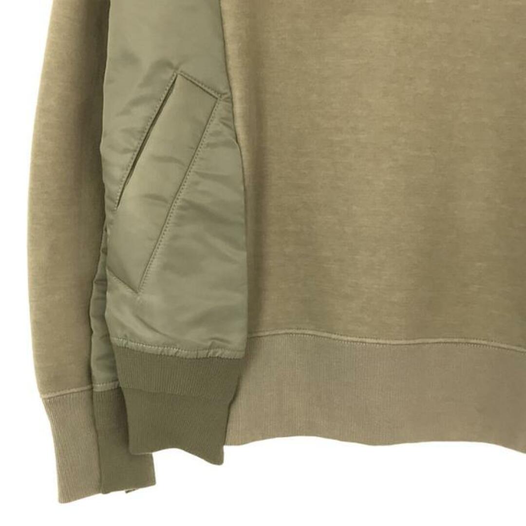 sacai - sacai / サカイ | Sponge Sweat x Nylon Twill Pullover sacai - sacai / サカイ | Sponge Sweat x Nylon Twill Pullover