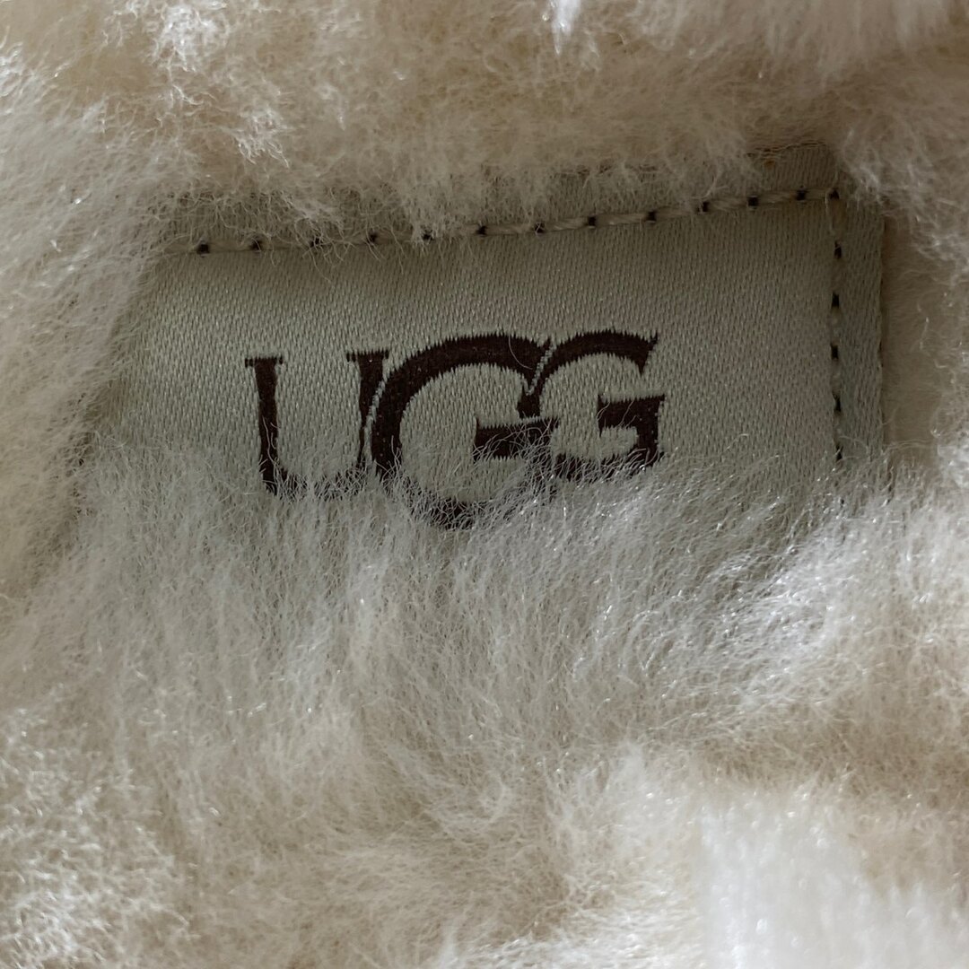 UGG(アグ)の12L6 《極美品》 UGG アグ ボアサンダル 24 ブラウン レディース スカフェットⅡ ルームシューズ スエード レディースの靴/シューズ(サンダル)の商品写真