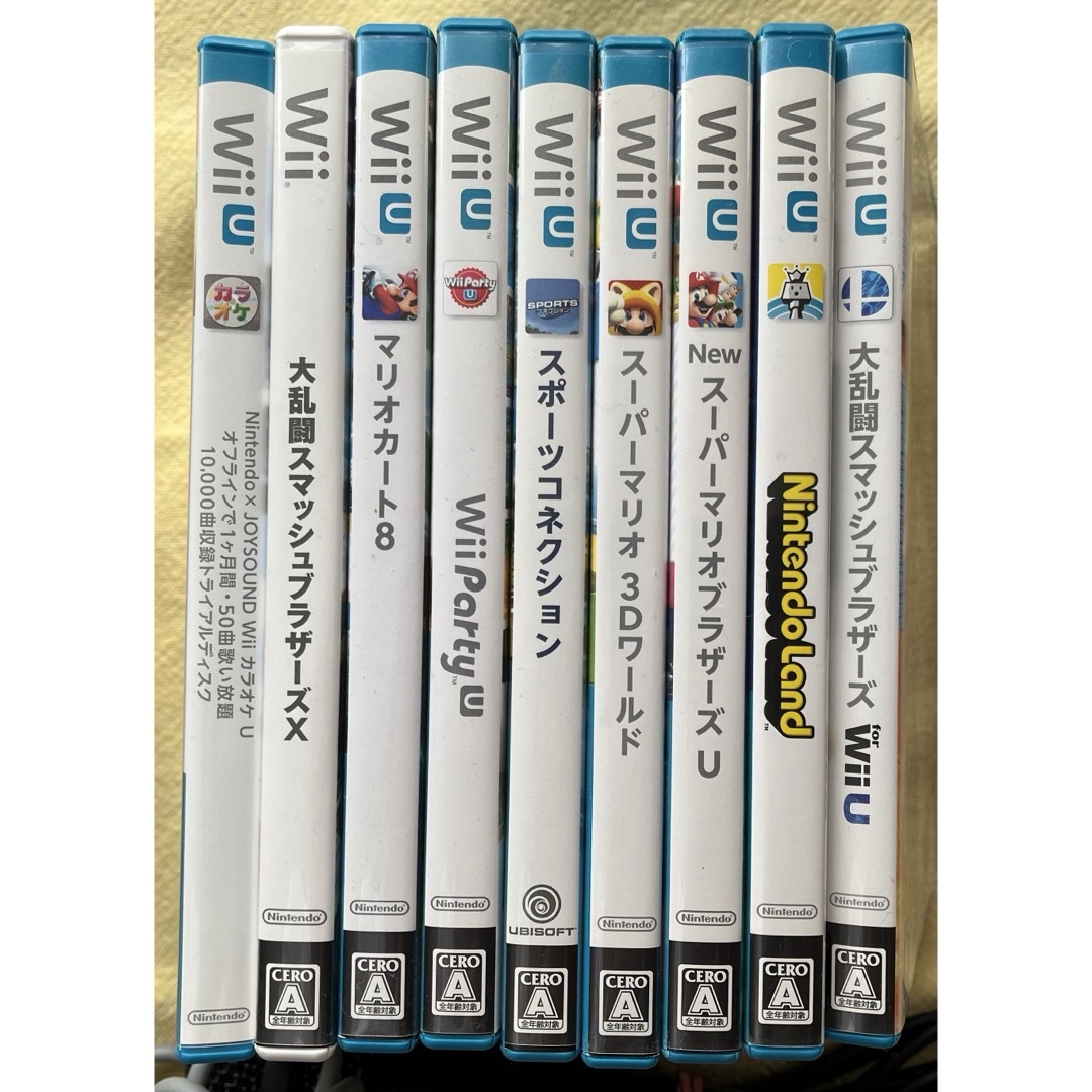 Wii U - Wii U 本体と付属品（ソフト含む）の通販 by ママン's shop