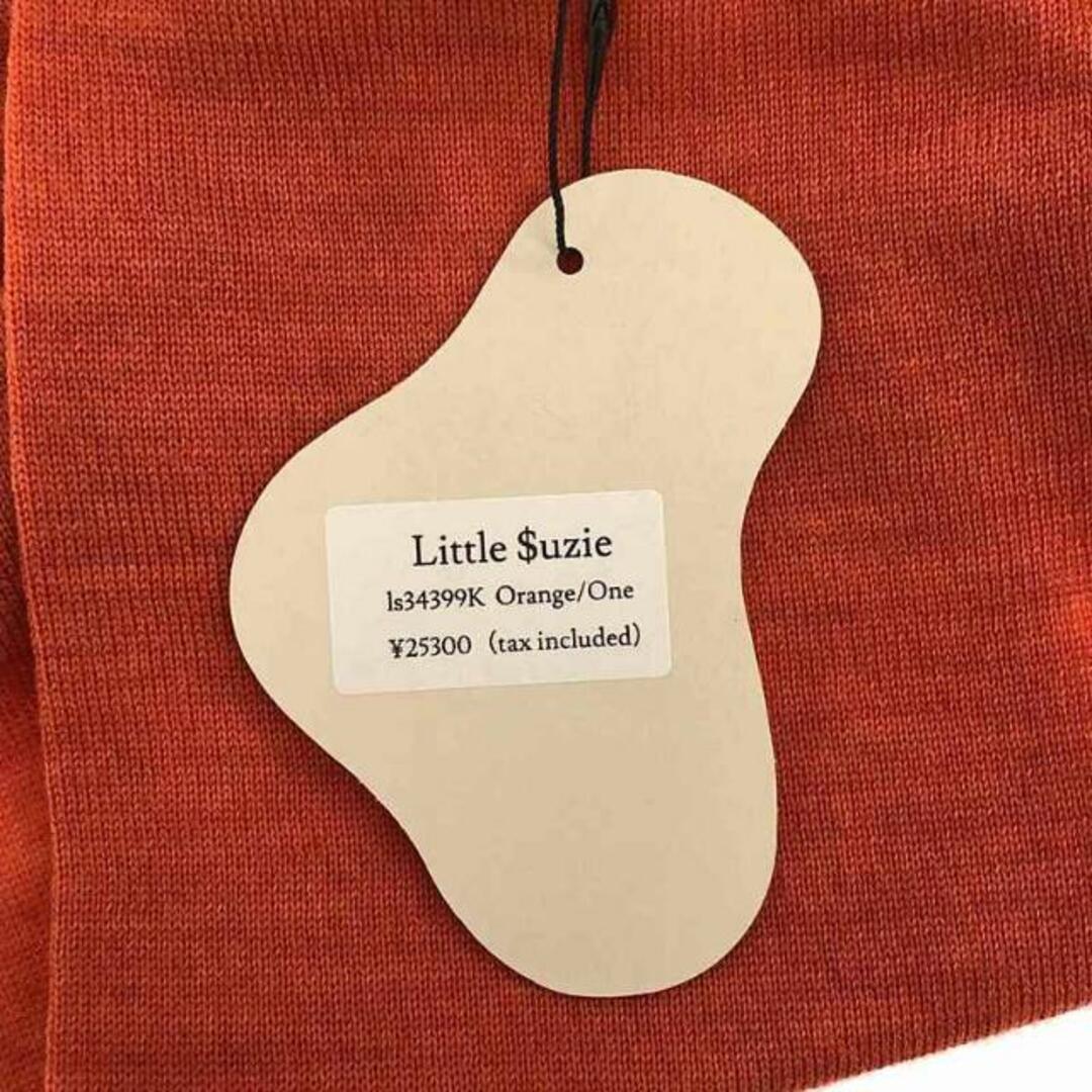 【新品】  Little $uzie / リトルスージー | 2023AW | Extra Fine Merino Wool Hooded Knit | One | Orange | レディース