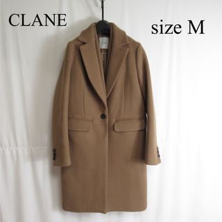 クラネ(CLANE)のCLANE ウール デザイン チェスターコート アウター ジャケット M(チェスターコート)