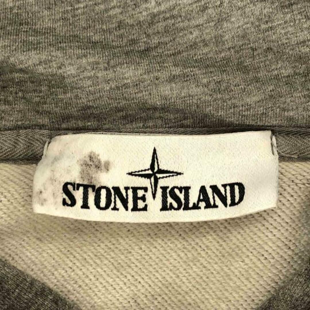 STONE ISLAND / ストーンアイランド | ダストカラー加工 コットン スウェットパーカー | M | グレー | メンズ