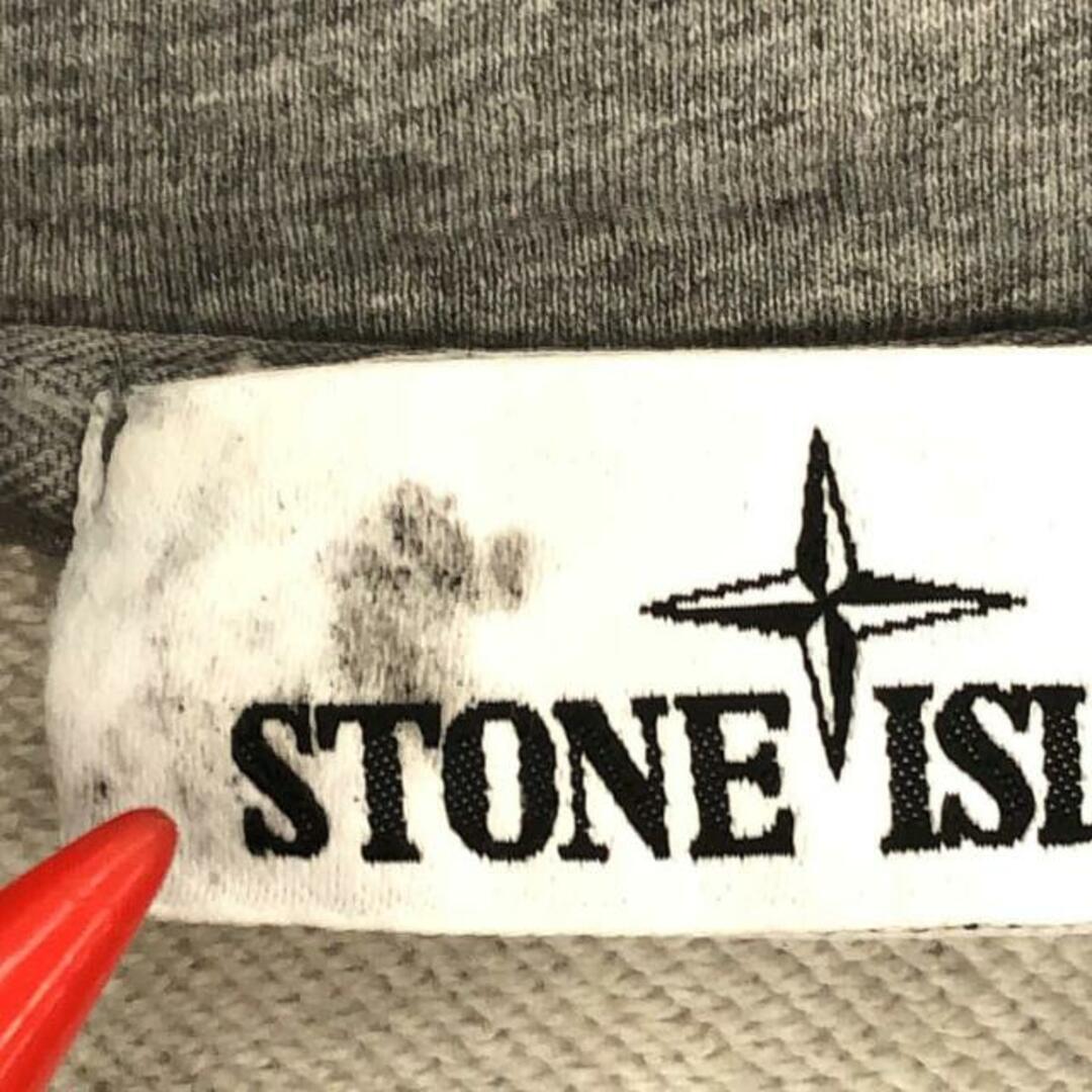 STONE ISLAND(ストーンアイランド)のSTONE ISLAND / ストーンアイランド | ダストカラー加工 コットン スウェットパーカー | M | グレー | メンズ メンズのトップス(スウェット)の商品写真