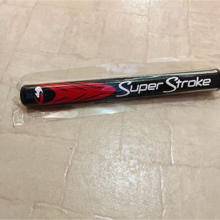 スーパーストローク(SuperStroke)のスーパーストローク ミッドスリム　2.0 黒　赤　ゴルフ　パターグリップ  (ゴルフ)