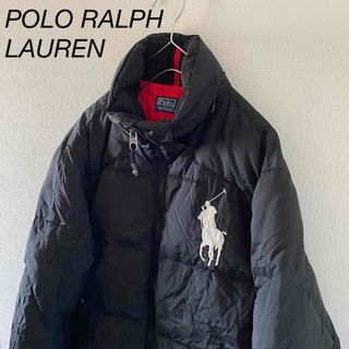 ポロラルフローレン(POLO RALPH LAUREN)のPOLORALPHLAURENポロラルフローレンダウンジャケットアウターブラック(ダウンジャケット)