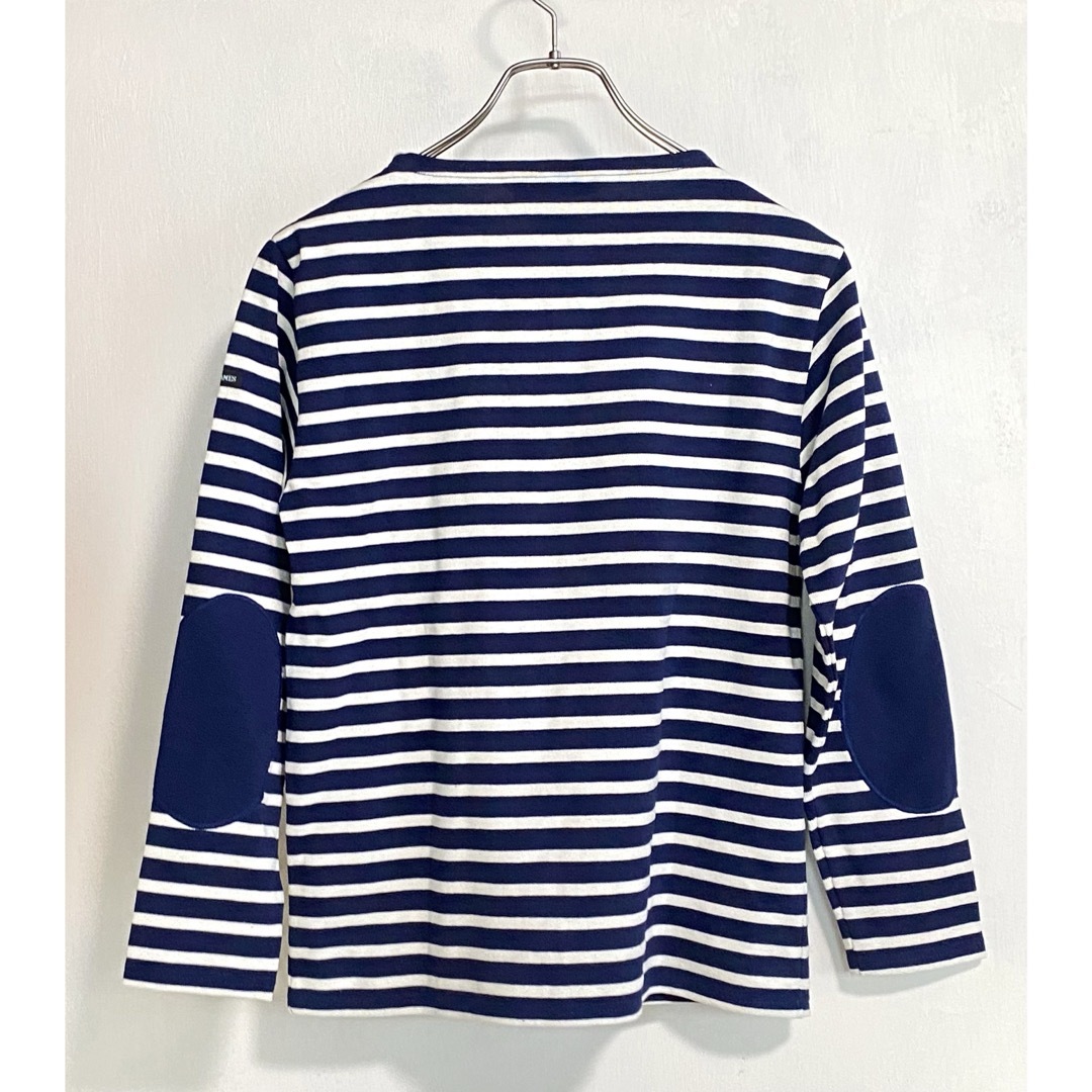 新品 セントジェームス ウエッソン エルボーパッチ バスクシャツ T1 XS- 新品 セントジェームス ウエッソン エルボーパッチ バスクシャツ T1 XS-
