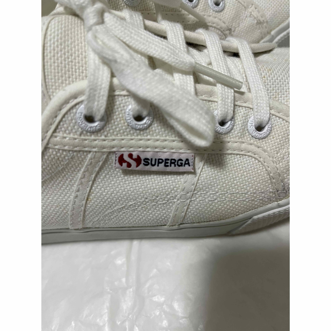 SUPERGA(スペルガ)の【SUPERGA】スペルガ ホワイト 厚底3.5cm レディースの靴/シューズ(スニーカー)の商品写真