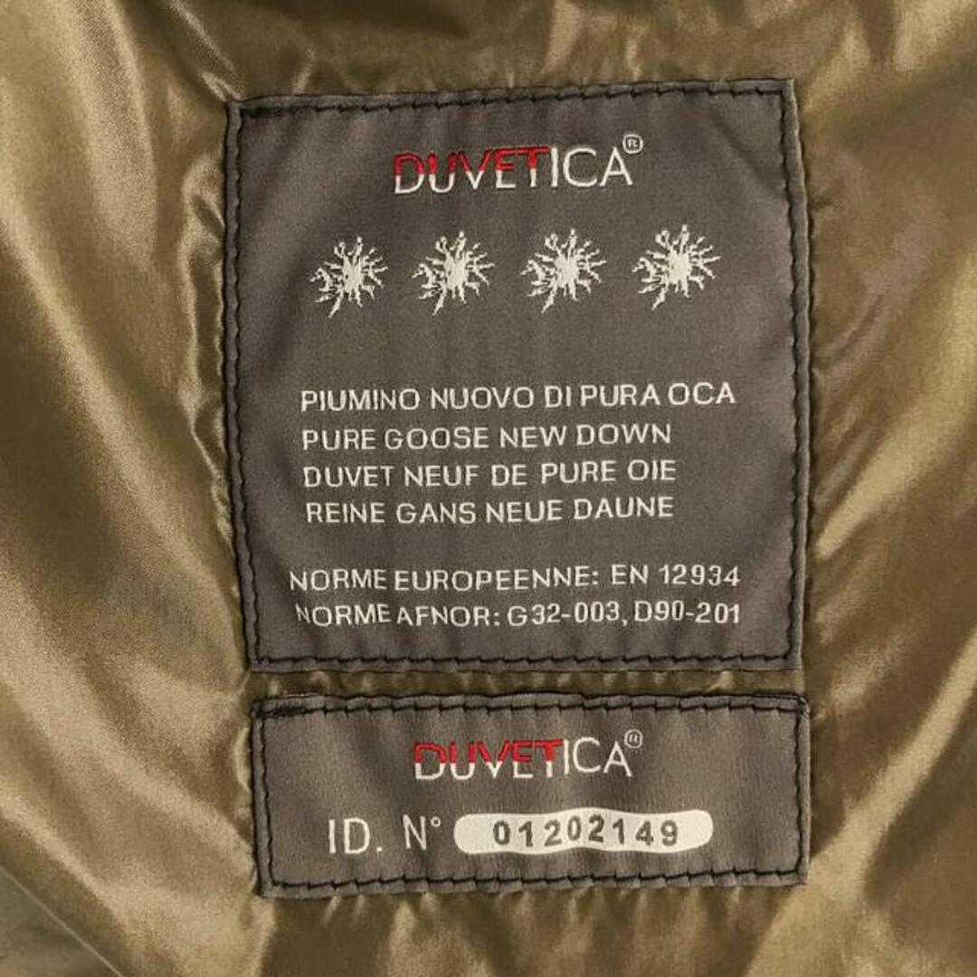 DUVETICA(デュベティカ)のDUVETICA / デュベティカ | Ache ロングダウンコート | 40 | ブラック / ブラウン | レディース レディースのジャケット/アウター(その他)の商品写真