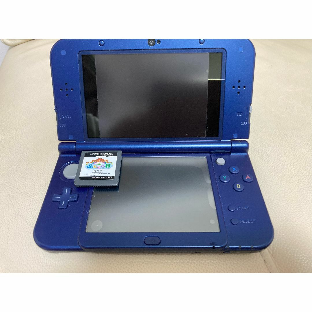 任天堂 - 任天堂　3DS LL　メタリックブルー　中古