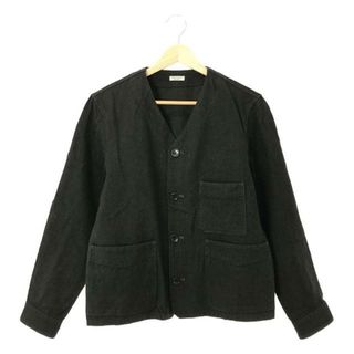 フィグベル(PHIGVEL)の【美品】  PHIGVEL / フィグベル | C/W ENGINER JACKET / カシミヤブレンド コットン ウール エンジニア ジャケット | 1 | BLACK GREEN | メンズ(その他)