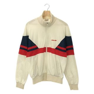 アディダス(adidas)のadidas / アディダス | 1980s usa製 vintage / ヴィンテージ トレフォイル トラックジャケット ジャージ | M | ホワイト/レッド/ネイビー | メンズ(その他)