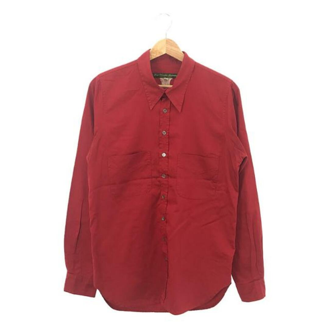 Paul Harnden(ポールハーデン)のPaul Harnden / ポールハーデン | Mens Shirt / レギュラーカラーシャツ | M | レッド | メンズ メンズのトップス(Tシャツ/カットソー(七分/長袖))の商品写真