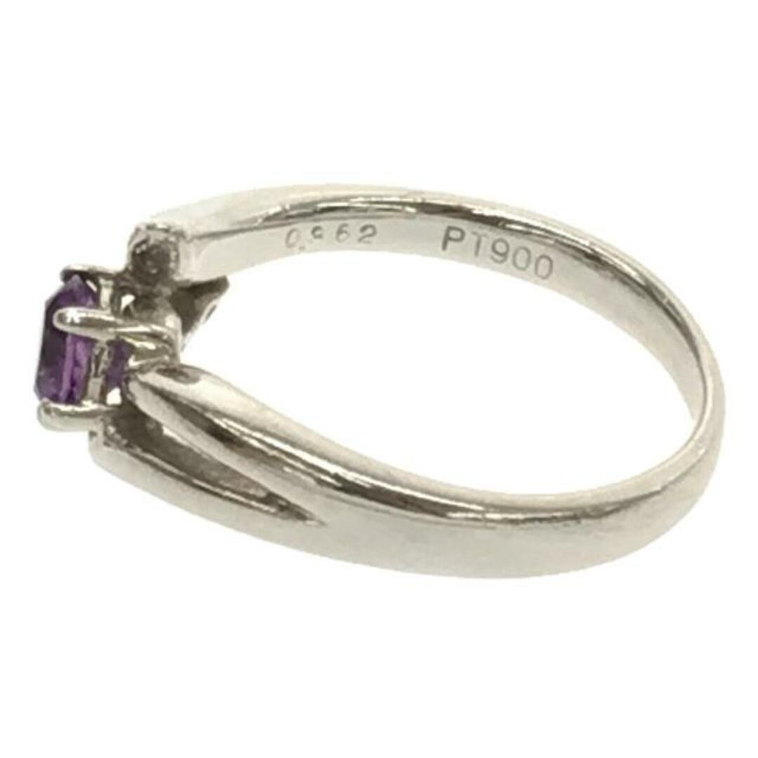 ジュエリー / ダイヤモンド | アメジスト(紫水晶) ラウンドミックスカット 0.352 ct  リング | パープル/シルバー | レディース レディースのアクセサリー(リング(指輪))の商品写真