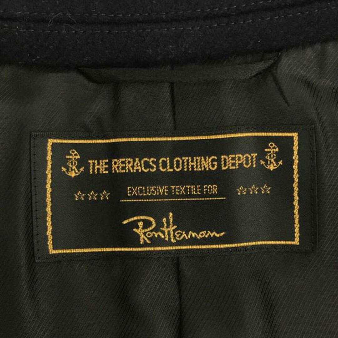 Ron Herman(ロンハーマン)のRon Herman / ロンハーマン | ×THE RERACS ウールチェスターコート | 36 | ブラック | レディース レディースのジャケット/アウター(その他)の商品写真