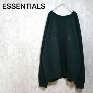 フィアオブゴッド(FEAR OF GOD)のESSENTIALS LOGO CREW SWEAT SHIRTS(スウェット)