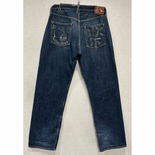 エビス(EVISU)の＊EVISU LOT2001 道楽 トラ耳 セルビッチ デニムパンツ 36×35(デニム/ジーンズ)