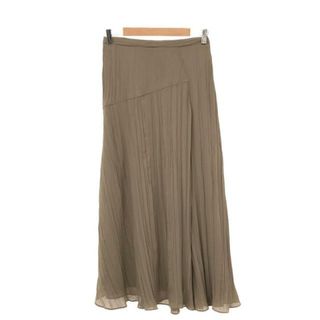 【美品】  theory / セオリー | 2023SS | AIRY GGT ASYM DRAPE SKT アシンメトリー ドレープ スカート | 2 | ベージュ | レディース(ロングスカート)