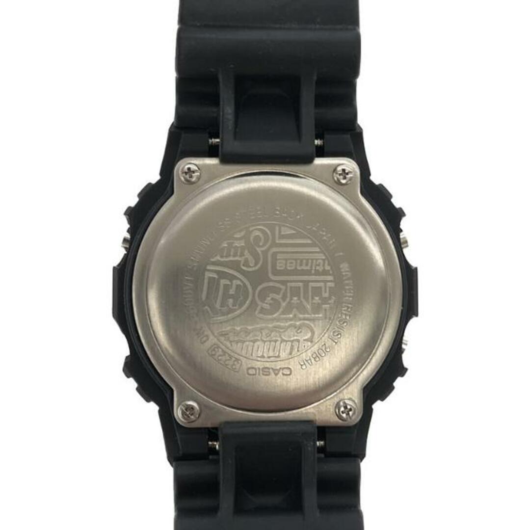 【美品】 HYSTERIC GLAMOUR / ヒステリックグラマー | × CASIO カシオコラボ DW-5600 G-SHOCK  HYSTERIC GARAGE 腕時計 | ブラック | メンズ