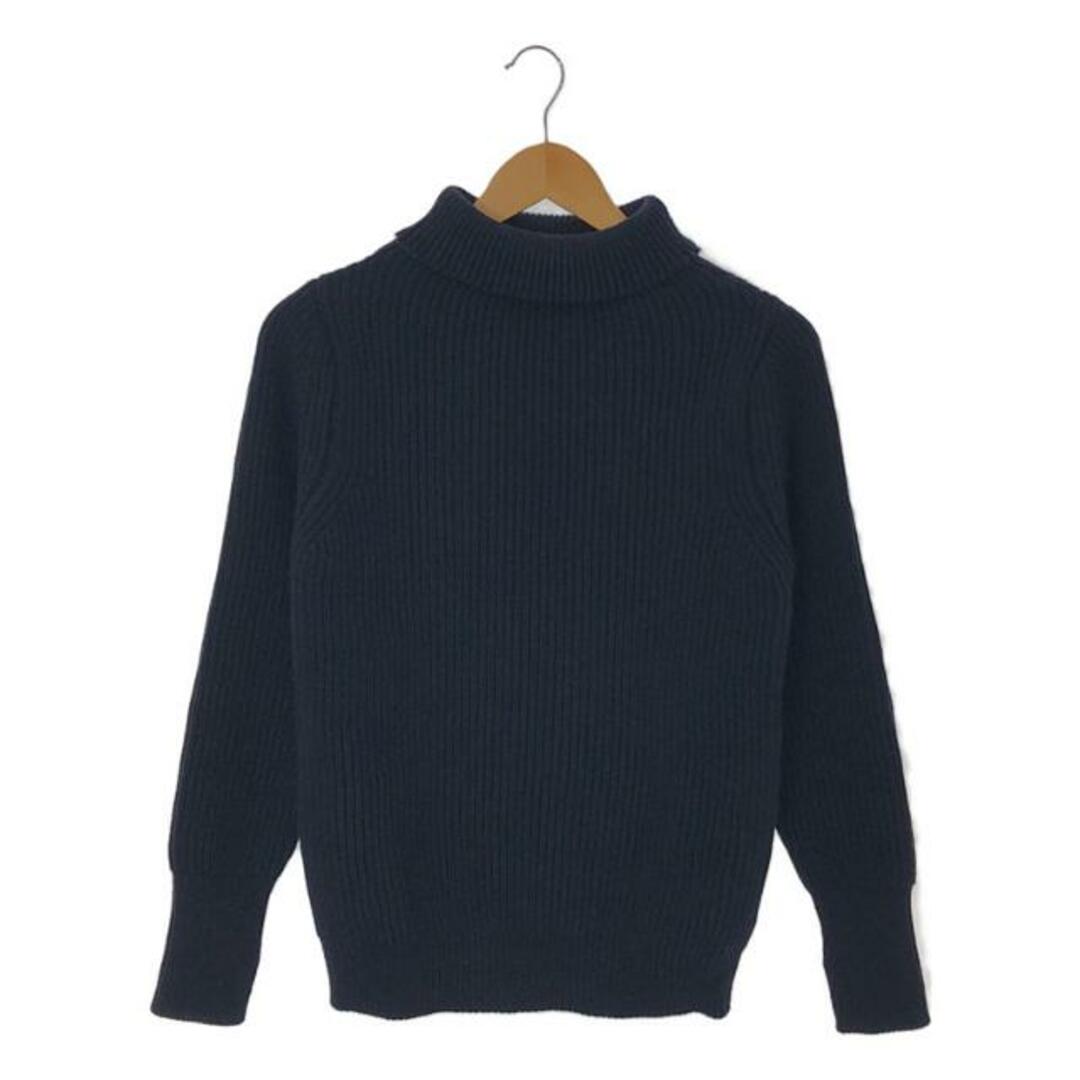 ANDERSEN-ANDERSEN(アンデルセンアンデルセン)の【美品】  ANDERSEN-ANDERSEN / アンデルセンアンデルセン | TURTLE NECK KNIT / タートルネック ニット | XXS | ネイビー | メンズ メンズのトップス(ニット/セーター)の商品写真