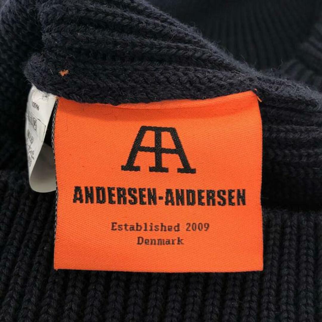 ANDERSEN-ANDERSEN(アンデルセンアンデルセン)の【美品】  ANDERSEN-ANDERSEN / アンデルセンアンデルセン | TURTLE NECK KNIT / タートルネック ニット | XXS | ネイビー | メンズ メンズのトップス(ニット/セーター)の商品写真