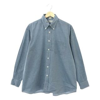 キャプテンサンシャイン(KAPTAIN SUNSHINE)のKaptain Sunshine / キャプテンサンシャイン | × INDIVIDUALIZED SHIRTS 別注 ボタンダウンシャツ | M | サックス | メンズ(Tシャツ/カットソー(七分/長袖))