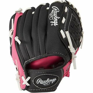 【色: ピンク/ブラック】ローリングス Rawlings 子供用 野球 グローブ(グローブ)