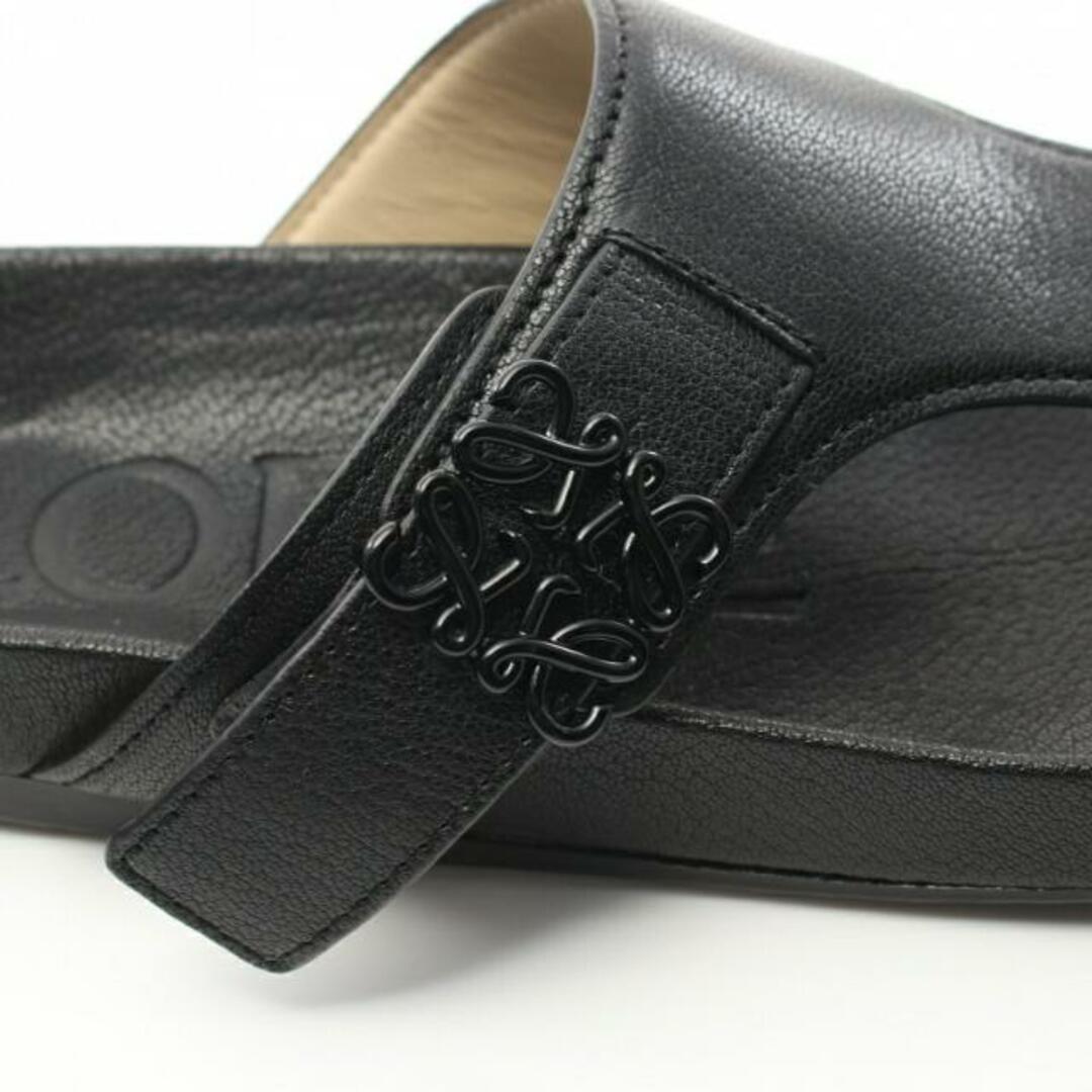 LOEWE(ロエベ)のEASE イーズ トングサンダル レザー ブラック レディースの靴/シューズ(サンダル)の商品写真