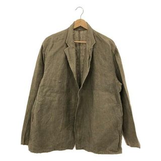 ブラームス(blurhms)のblurhms / ブラームス | 2021SS | × BLOOM＆BRANCH Wash Linen Cardigan Jacket ウォッシュリネン カーディガン ジャケット | 2 | グレー | メンズ(その他)