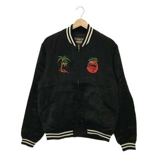 ヒステリックグラマー(HYSTERIC GLAMOUR)の【新品】  HYSTERIC GLAMOUR / ヒステリックグラマー | 2023SS | STRAWBERRY MONSTER刺繍 スカジャン | M | ブラック | メンズ(その他)