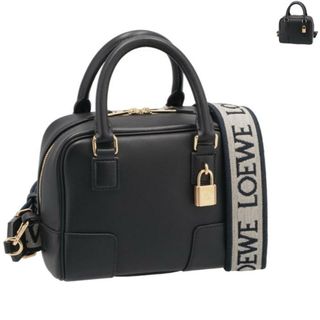 ロエベ(LOEWE)のロエベ LOEWE アマソナ AMAZONA 16 ショルダーバッグスクエア ミニバッグロゴベルト 2023年秋冬新作 A039N21X01 0060 (ハンドバッグ)